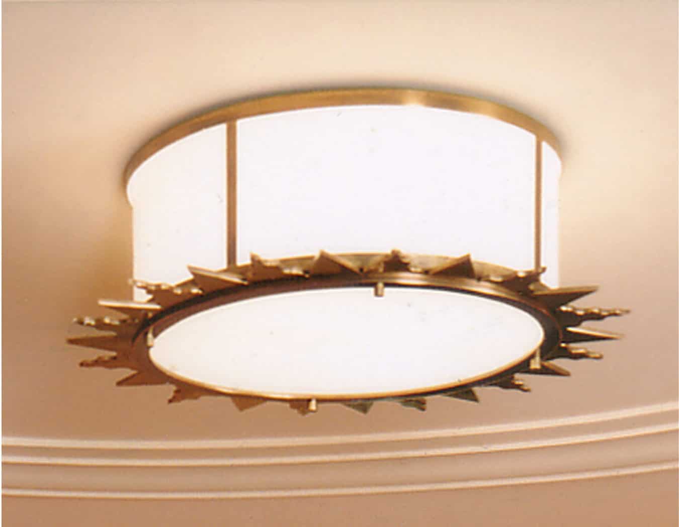Custom light fixture | Rodman Paul Architects
