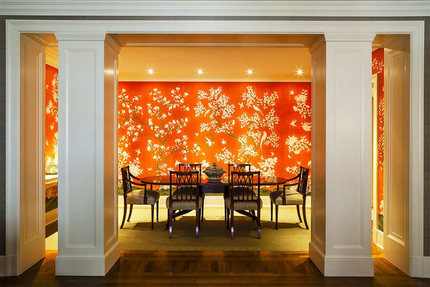How to Make Bold Colors Work in a New York City Apartment | Rodman Paul Architects